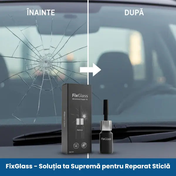(1+1 GRATIS) Kit Reparare pentru orice tip de Sticla