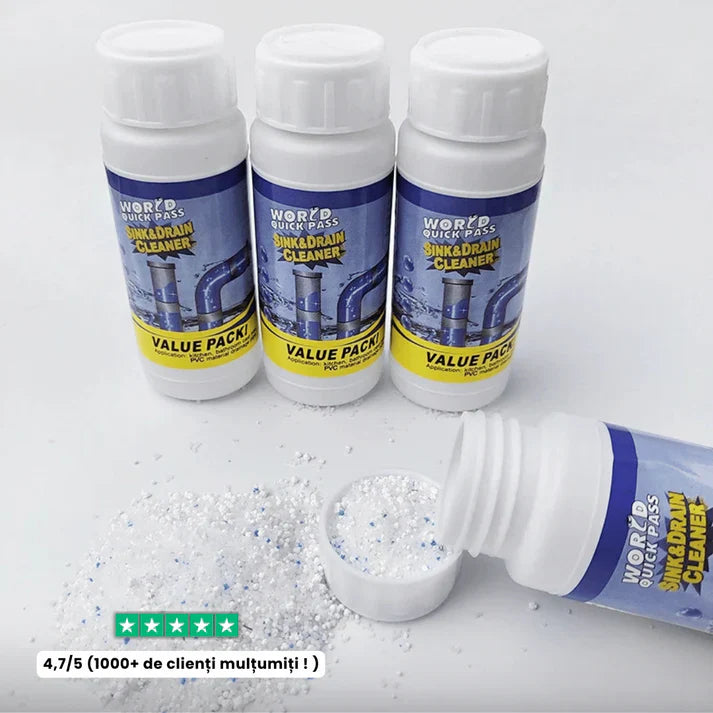 DrainGuard™ – Pudră Activă pentru Fose, Latrine și Haznale - 100g